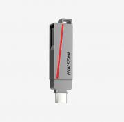 Dual Slim USB 32GB USB 3.2 Type-C Flash Drive - Grey