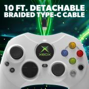 DuchesS Wired Controller - White (Officially Licensed By Xbox)