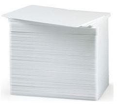 Blank White PVC Cards - Box of 250 