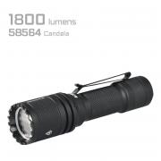 Defender P18 Quad-Core Tactical Flashlight - Black