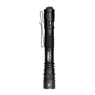 TAC 2AA Brightest 2AA LED EDC Flashlight - Black 