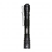 TAC 2AA Brightest 2AA LED EDC Flashlight - Black