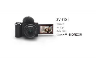 Alpha ZV-E10 II Mirrorless Vlog Camera with 16-50mm II Lens (Black) 