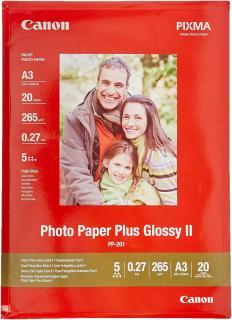 Plus Glossy II PP-201 A3 Photo Paper (20 Sheets) 