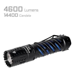 E70-AL EDC Flashlight - Black 