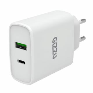 38W USB Type-C & USB A QC 3.0 Wall Charger - White (GWCUC38W) 