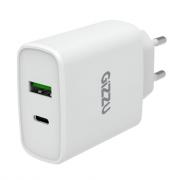 38W USB Type-C & USB A QC 3.0 Wall Charger - White (GWCUC38W)