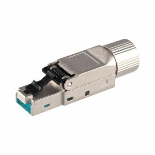 CAT6A RJ45 Shielded Toolless Connector - Single 