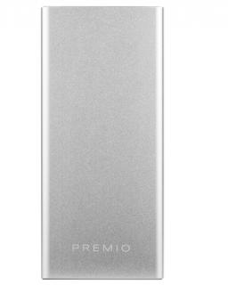 10000 mAh Power Bank - Silver 