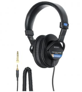 MDR-7506 Stereo Professional Headphones - Black 