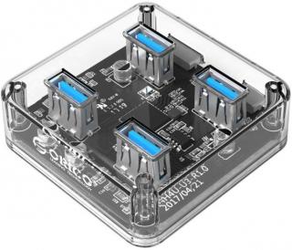 MH4U-U3-10 4-Port USB3.0 Transparent Hub 