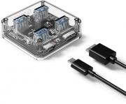 MH4U-U3-10 4-Port USB3.0 Transparent Hub