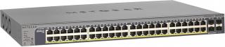 GS752TXP v3 48-Port PoE+ Layer 3 Stackable Smart Managed Rackmount Gigabit Switch with 4x SFP 10G Ports 