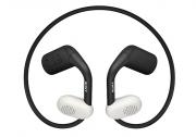 Float Run Earphones - Black/White