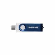 Xporter X550 32GB USB 3.2 Gen 1 Type-A & Type-C Flash Drive - Blue & White