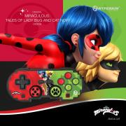 Pixel Art Bluetooth Controller - Ladybug & Cat (Official Miraculous Edition)