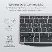 KT210 Wireless Multi Mode Slim Touchpad And Keyboard