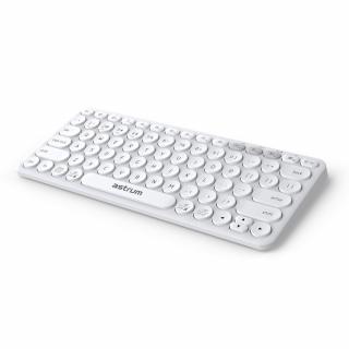 KT200 Dual Mode Mini Wireless Keyboard - White 