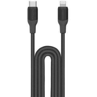 1-Link Flow CL+ USB-C to Lightning Braided Cable 2m - Black 