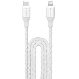 1-Link Flow CL+ USB-C to Lightning Braided Cable 2m - White 