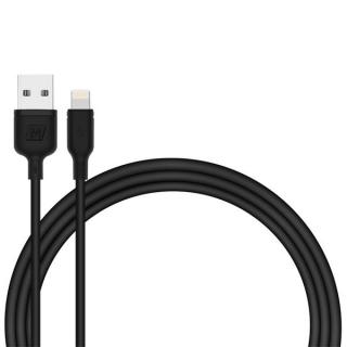 Zero USB-A to Lightning Cable 1m - Black 