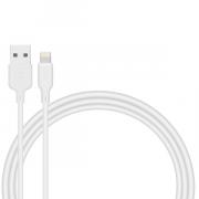 Zero USB-A to Lightning Cable 1m - White