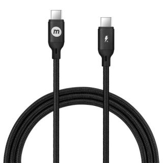 GoLink USB-C to USB-C PD 100W Braided Cable 1.2m - Black 