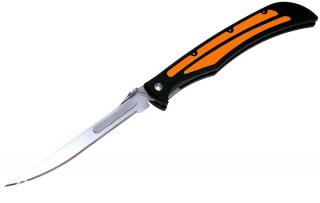 Baracuta Edge Folding Knife - Black & Orange 