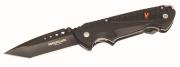 EXP Tactical Double Folding Knife - Black