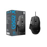 G Series G502 X LIGHTFORCE hybrid Gaming Mouse - Black