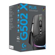 G502 X Plus Wireless Gaming Mouse - Black