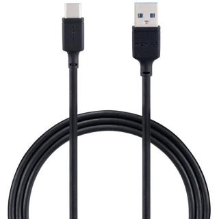 Zero USB-A to USB-C Cable 1m - Black 