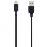 Zero USB-A to USB-C Cable 1m - Black