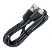 Zero USB-A to USB-C Cable 1m - Black