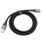 EliteLink USB-C to USB-A 5A Triple Braided Cable 2m - Space Grey