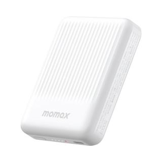 Q.Mag Minimal Magnetic 5000mAh Wireless Power Bank - White 