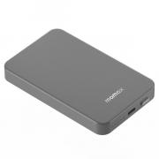 Q.Mag Power 6 Magnetic 5000mAh Wireless Power Bank - Space Grey