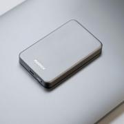 Q.Mag Power 6 Magnetic 5000mAh Wireless Power Bank - Space Grey