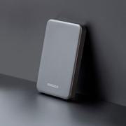 Q.Mag Power 6 Magnetic 5000mAh Wireless Power Bank - Space Grey