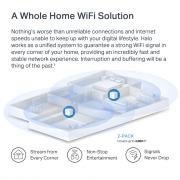 Halo H60X AX1500 Whole Home Mesh WiFi 6 System - 2 Pack