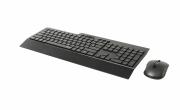 8200T Multi-mode Multi-mode Wireless Desktop Keyboard & Mouse Set - Black