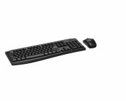 X1800Pro Wireless Desktop Keyboard & Mouse Set - Black