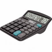 12 Digit Desktop Calculator - Black