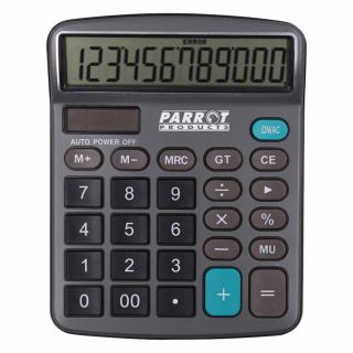 12 Digit Desktop Calculator - Black 