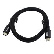 GCCC240W USB Type-C to Type-C 1M 240W Charging Cable - Black