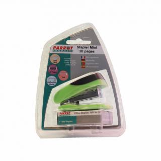 ST3050G Mini Stapler & Staples (1000x26/6) - Green 