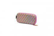 Rainbow EVA Moulded Pencil Case - Pink