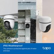 C510W Outdoor Pan/Tilt Security WiFi Camera - White