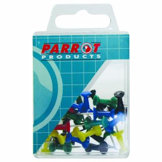 BA3001 Assorted Push Pins - Box of 30 