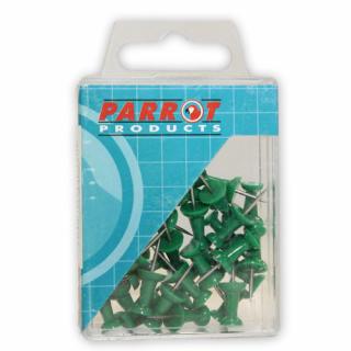 BA3001G Green Push Pins - Box of 30 